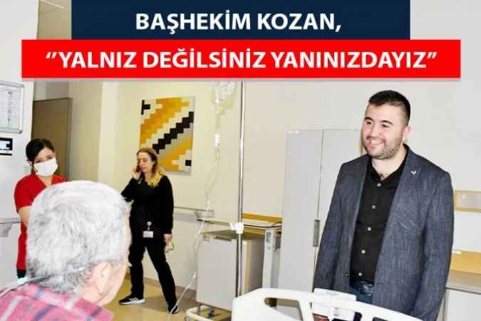 Yozgat Şehir Hastanesi Başhekimi Uz. Dr. Mustafa Kozan Ziyaretlerde Bulundu