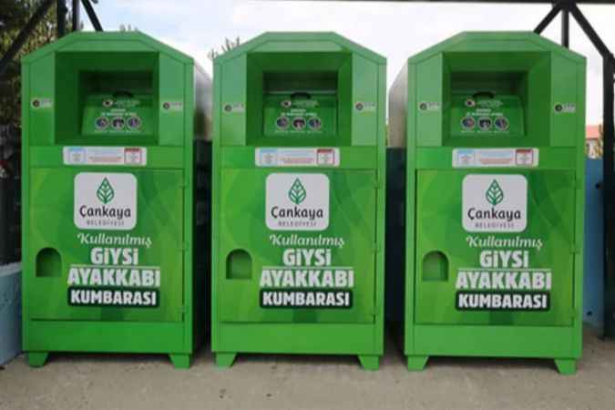Çankaya Belediyesin'den Geri dönüşüm projesi