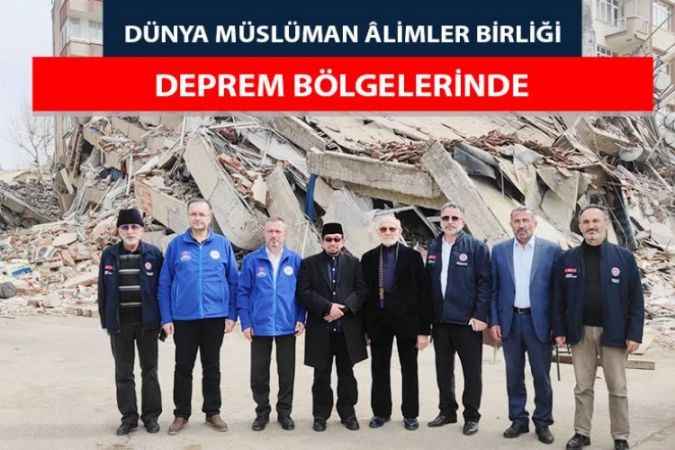 Dünya Müslüman Âlimler Birliğin'den Kahramanmaraş’a Ziyaret
