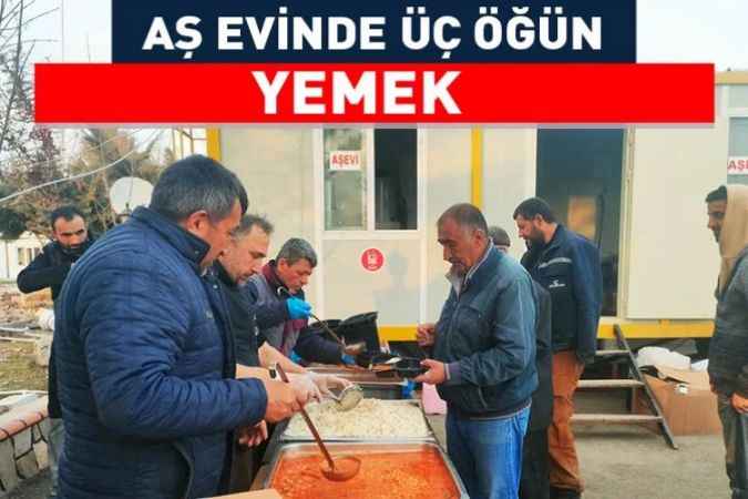 Keçiören Belediyesinin Aş Evinde Üç Öğün Yemek