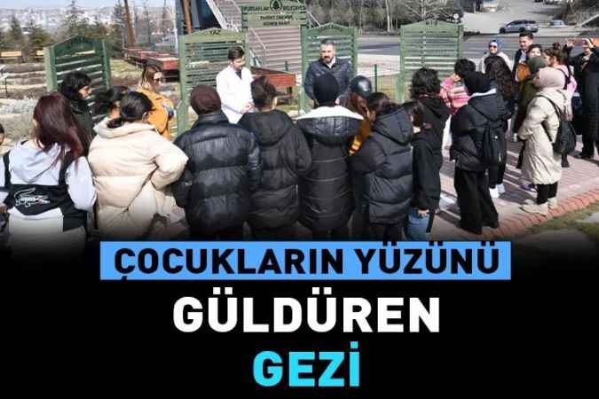 Pursaklar’da Depremzede Çocukların Yüzünü Güldüren Gezi