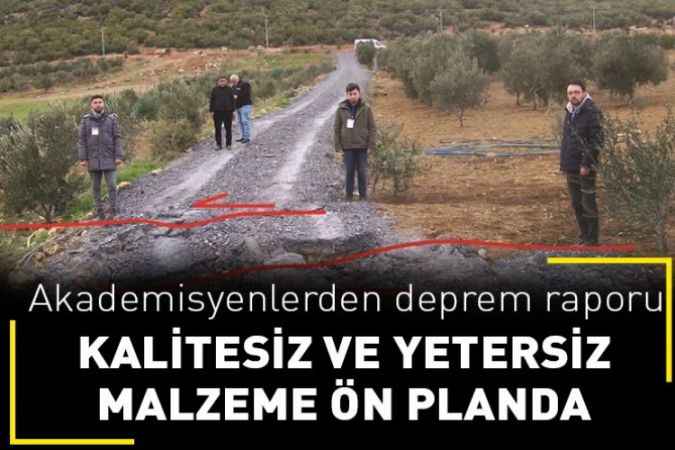 Yozgat Bozok Üniversitesi Akademisyenlerinden deprem raporu