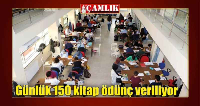 Günlük 150 kitap ödünç veriliyor