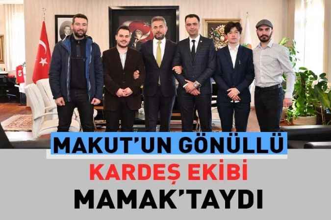 AFAD Gönüllüleri, Başkan Murat Köse’yi Ziyaret Etti.