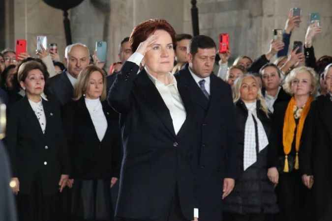 Merek Akşener Anıtkabir'i ziyaret etti