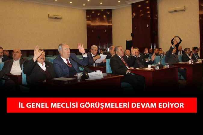 Yozgat İl Genel Meclisi 4 Gündem Maddesi Görüştü