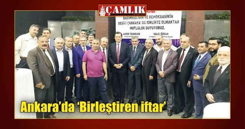 Ankara'da 'Birleştiren iftar'