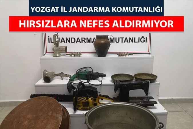 Yozgat Jandarmasından kaçamadılar