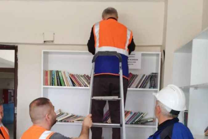 Yozgat’tan giden ekipler  Okulları onarıyor