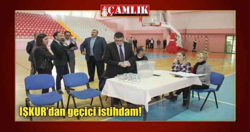 İŞKUR'dan geçici istihdam!