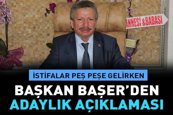 AK Parti Yozgat İl Başkanı Yusuf Başer’den açıklama : İSTİFA ETMEYECEĞİM