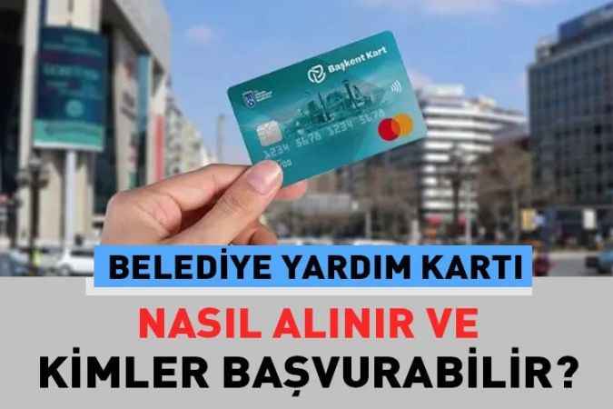 Belediye Yardım Kartı Başvurusu Nasıl Yapılır?