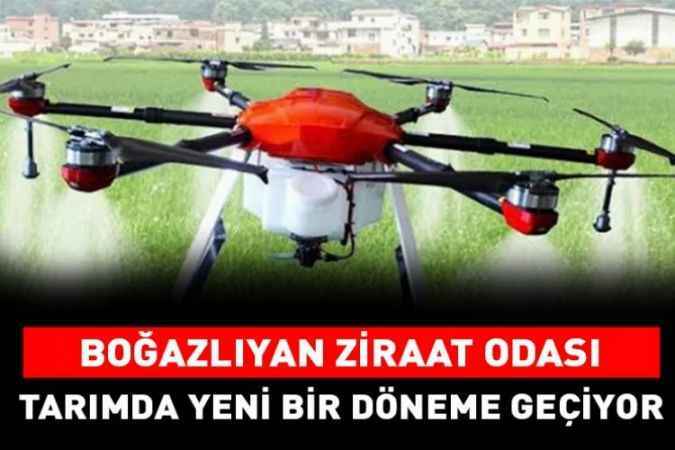 Boğazlıyan Ziraat Odası Tarımsal Dron Hizmetine Başlayacak