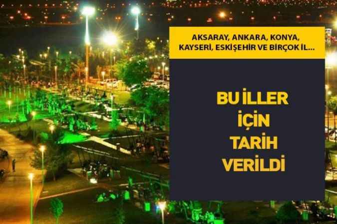 Çankırı, Nevşehir, Niğde, Karaman, Aksaray, Ankara, Konya, Kayseri, Eskişehir... Size Bir Sürpriz Var... Tarih Verildi, Bu Tarihte Olacak