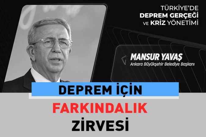 Başkent; Türkiye Kent Konseyleri Birliği’nin ‘Deprem için Farkındalık’ programına ev sahipliği yapacak
