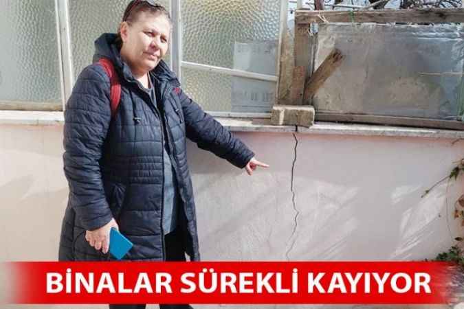 Adeta Deprem Olmadan Depremi Yaşadılar: Binalar Sürekli Kayıyor