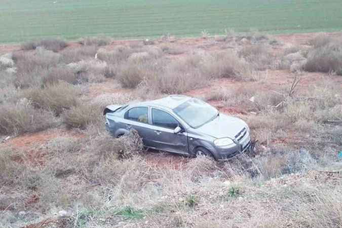Yozgat yolunda otomobil şarampole yuvarlandı: 1 ölü