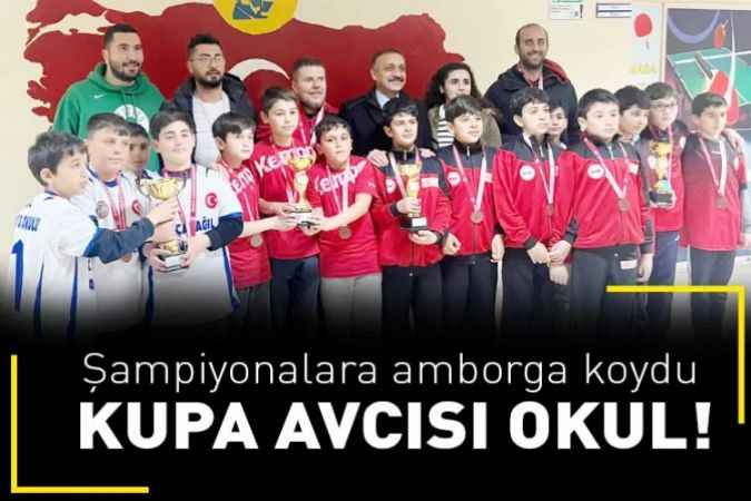 Şehit Selman Bozkurt İlkokulu kız ve erkek takımları bocce turnuvasında birinci oldu