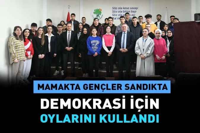 Mamak’ta Gençler, Çocuklar Sandığa Gitti