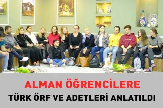 Sorgun’da Alman Öğrencilere Türk Kültürü Tanıtıldı