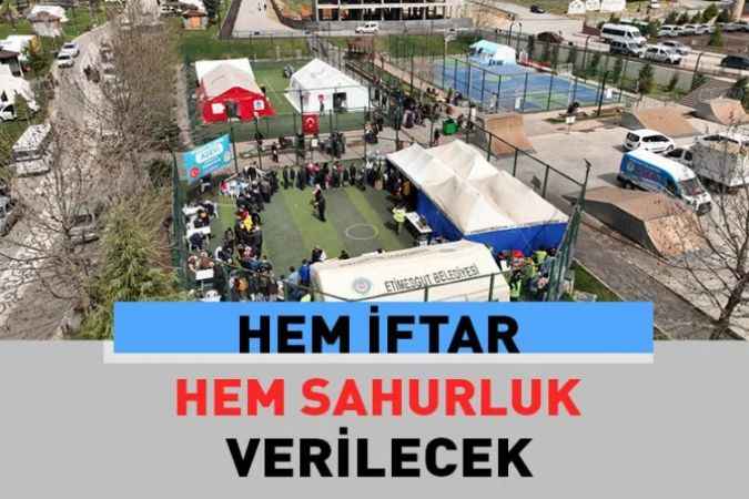 Etimesgut 3 Noktada İftar Verecek