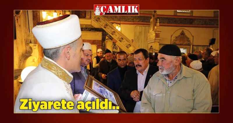 Ziyarete açıldı