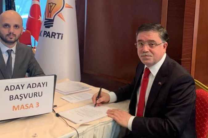 AK Parti Yozgat Milletvekili Yusuf Başer, başvurusunu yaptı