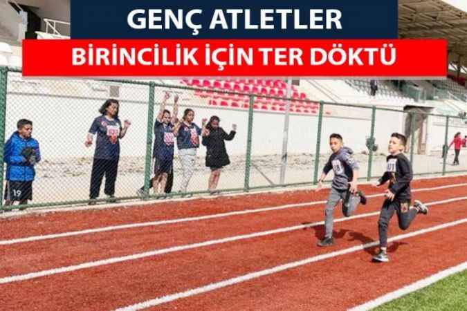 Gençlik ve Spor İl Müdürlüğü tarafından düzenlenen okullar arası puanlı atletizm il birinciliği yarışları tamamlandı
