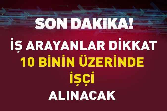 Sağlık Bakanlığında 10 bin 900 sürekli işçi alımı ilanı Resmi Gazete’de