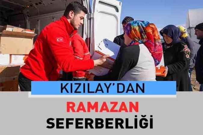 Kızılay “Bu Ramazan Acımız Bir Aşımız Bir “Kampanyası Yürütecek
