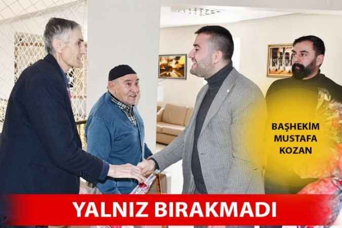 Başhekim Kozan’dan Alparslan Türkeş Huzurevine Ziyaret