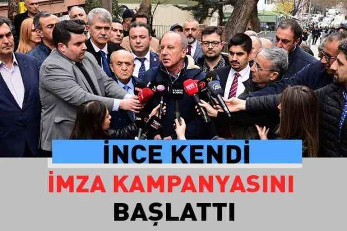 İnce: “Milletimize bir ihtimal daha var diyoruz” dedi