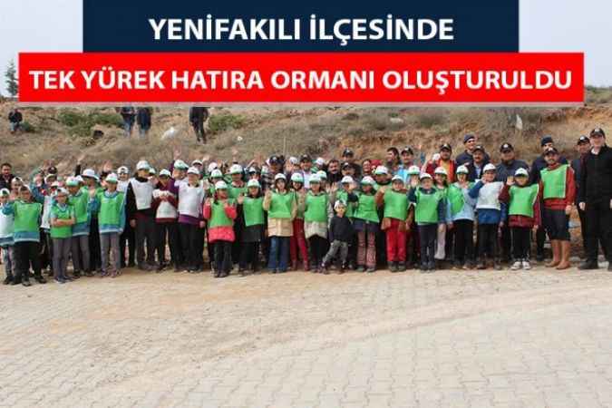 Yenifakılı'da ağaçlandırma seferberliği