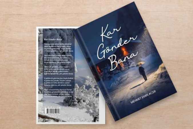 Yozgatlı Şairin İkinci Kitabı ‘Kar Gönder Bana’ Kitabı Yayınlandı