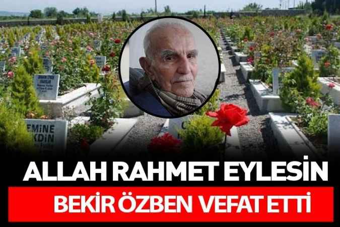 Yozgat'ın sevilen öğretmenlerinden Bekir Özben vefat etti