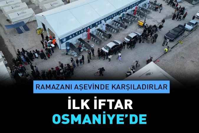Altındağ Belediyesi, Ramazan ayında da deprem bölgesinde