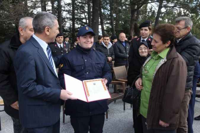 Şamil'in askerlik hayali Yozgat'ta gerçek oldu