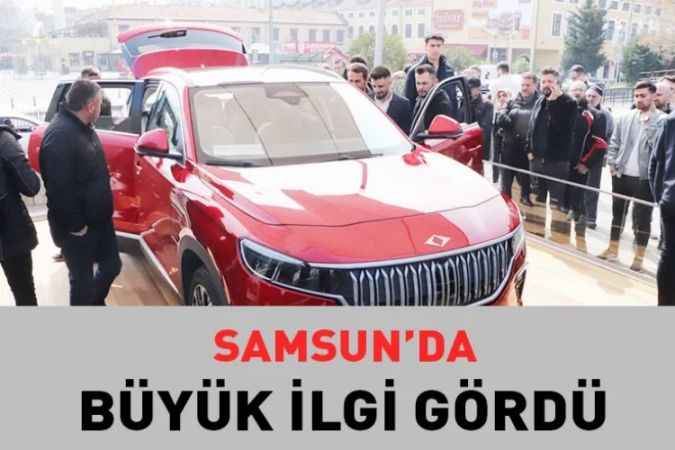 TOGG Samsun'da Görücüye Çıktı