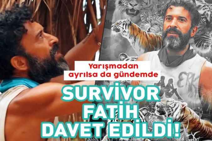Survivor 2023’ün ses getiren yarışmacısı Fatih Kılıçarslan, ‘Survivor Panorama’ya katılacak!