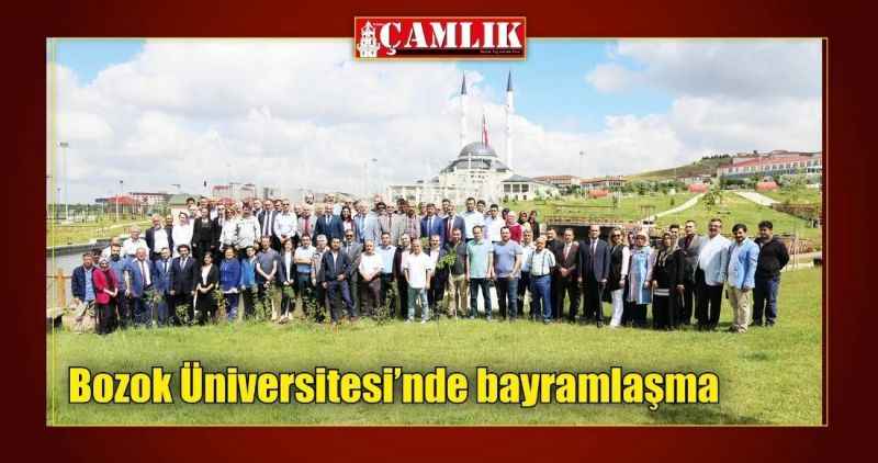 Bozok Üniversitesi'nde bayramlaşma