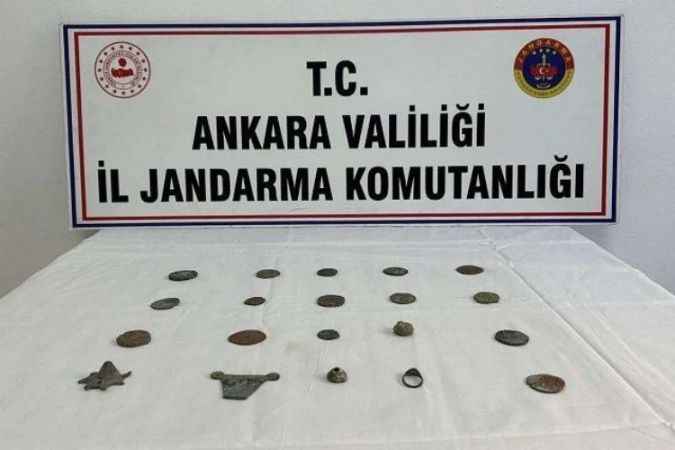 Başkentte çok sayıda tarihi eser ele geçirildi