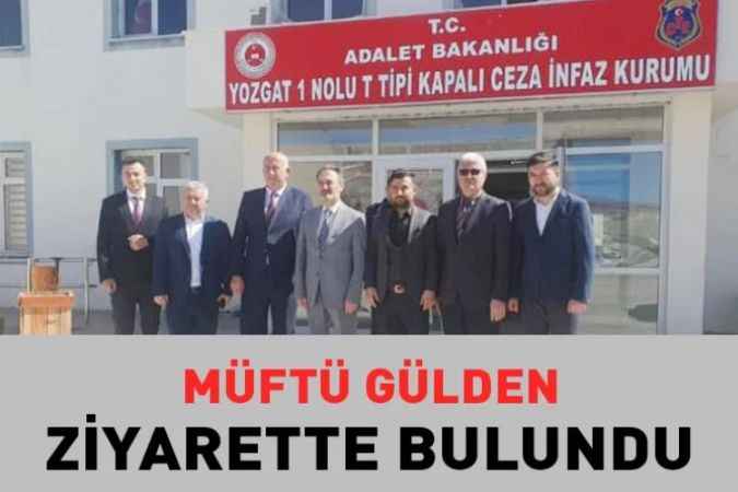İl Müftüsü Gülden'den Ceza İnfaz Kurumuna Ziyaret