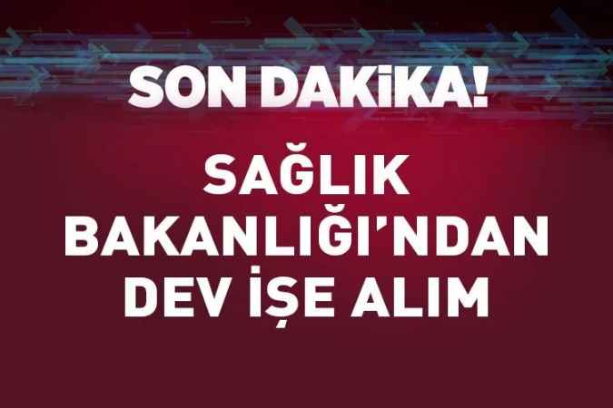 Sağlık Bakanlığı 31 bin 600 sözleşmeli personel alacak
