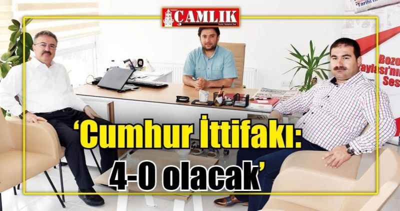 'Cumhur İttifakı: 4-0 olacak'