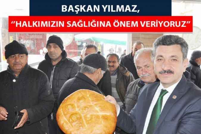 Başkan Yılmaz, “Belediye Ekmek Fırınında Ramazan Pidesi 8 TL’den Satılıyor”