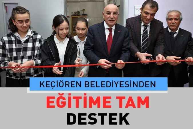 Keçiören belediyesi “bir tuğla da bizden” projesi düzenledi