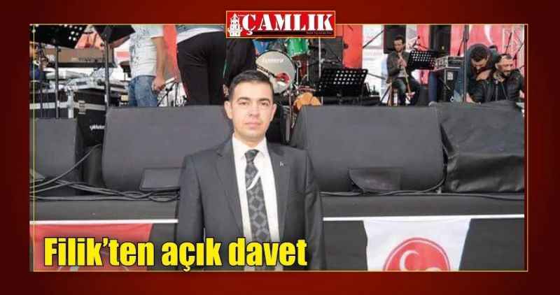 Filik'ten açık davet