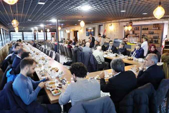 Yozgat Bozok Üniversitesi'nde iftar yemeğinde buluştular