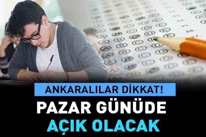 Pazar günü gerçekleştirilecek olan sınav kapsamında Nüfus Müdürlükleri  harekete geçti.