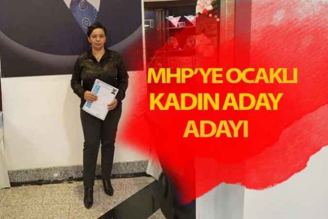 Yozgat'ta MHP'ye ocaklı kadın aday adayı